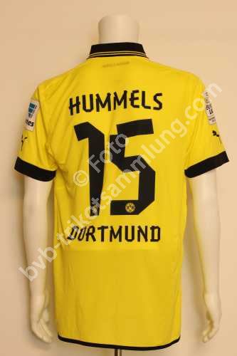 Puma Matchworn aus der Saison 2012 von Mats Hummels Puma Matchworn aus der Saison 2012 von Mats Hummels